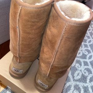 Tall chestnut UGG Boots